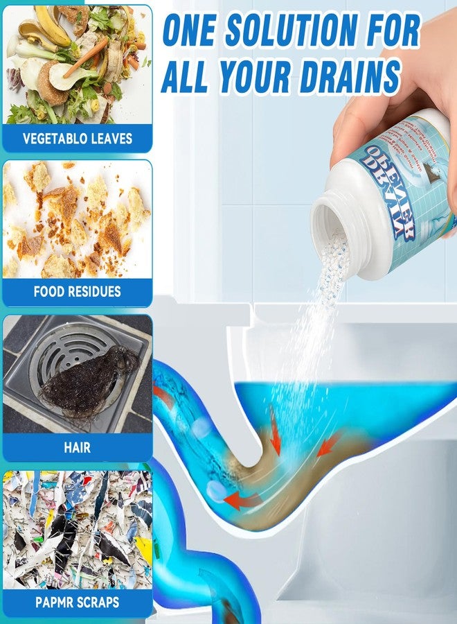 Balldanlu Powerful Pipeline Dredging Agent, 260ml Drain Clog Cleaner for Shower, Sink, Toilet, Tub Drains, Drain Cleaner Cleaner Hair, Grease, Soap Scum, Blockages for Kitchen & Bathroom - Image 5